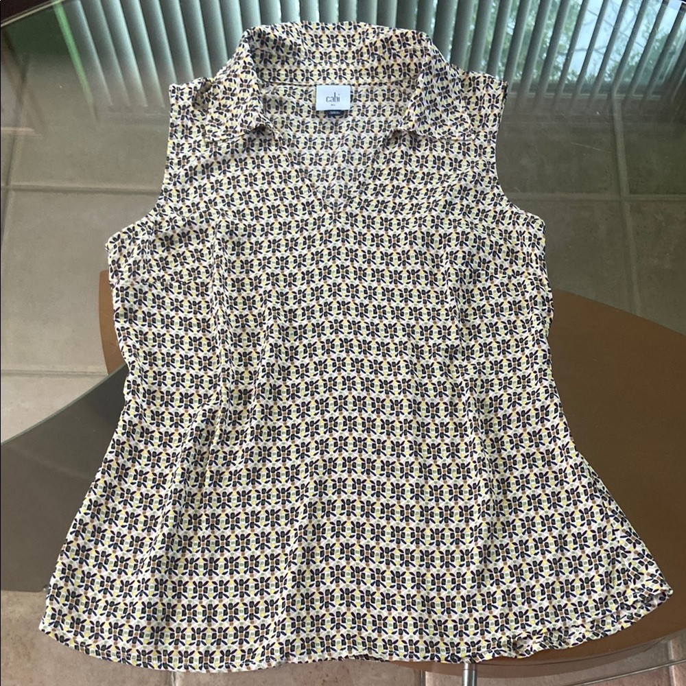 CAbi peplum blouse